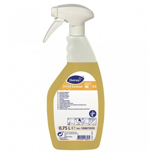 Профхим д/кухни моющ д/пищев.оборуд,пенн Diversey/Suma Extend D3, 0,75л
