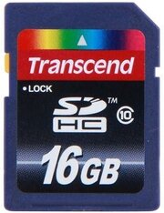 Карта памяти Transcend SDHC 16gb