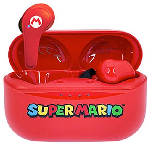 Беспроводные наушники Mario красный 4180₽