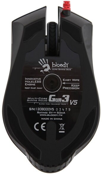 мышь A4Tech Black USB - фото №5