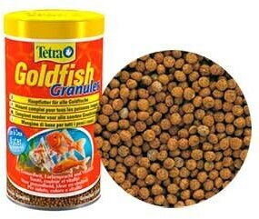 Корм для холодноводных рыб и золотых рыбок Tetra Goldfish Granules 250 мл. плавающие гранулы
