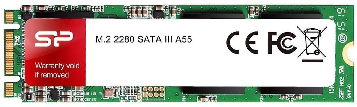 Твердотельный накопитель Silicon Power Ace A55 128 ГБ M2 SP128GBSS3A55M28