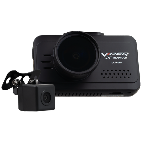 Видеорегистратор с задней камерой Viper X-DRIVE DUO Wi-Fi с GPS/ГЛОНАСС