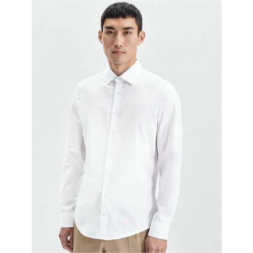 Рубашка Seidensticker, размер 46, белый