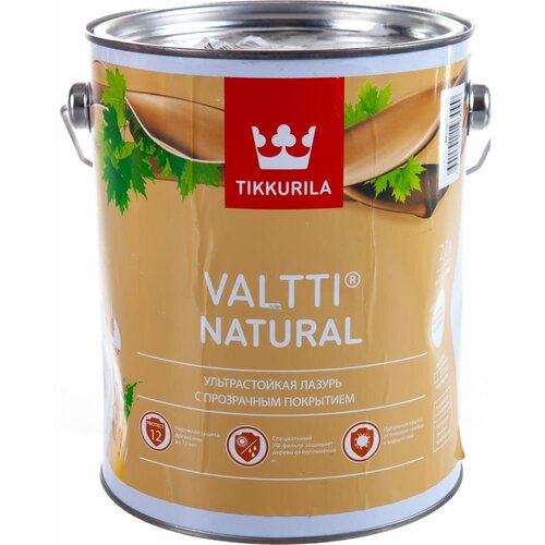 Ультрастойкая лазурь Tikkurila VALTTI NATURAL