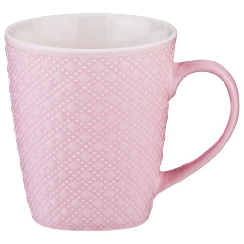 фото Кружка 250 мл розовая без упаковки lefard (756-196)