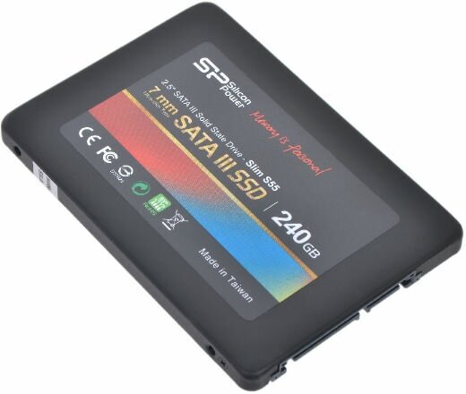 Твердотельный накопитель SSD Silicon Power S55 (TLC, SATA 6Gb/s)