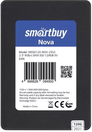 Smart buy Smartbuy SSD 120Gb Nova SBSSD120-NOV-25S3 {SATA3.0, 7mm}