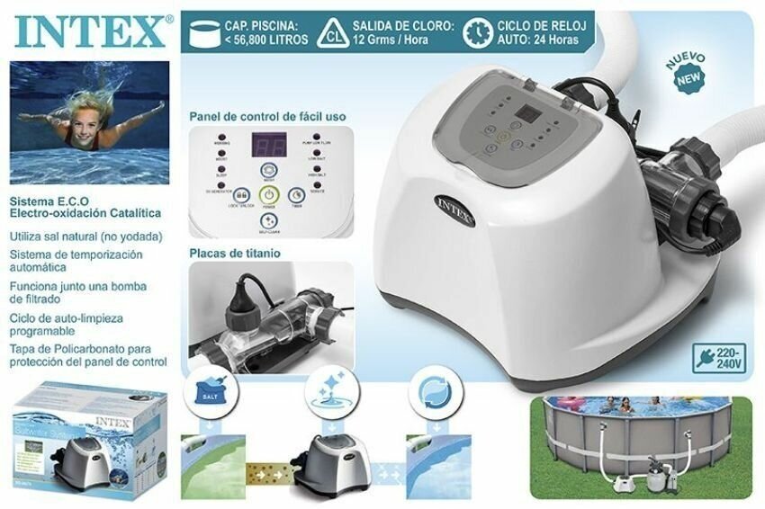 Хлоргенератор для бассейна Intex - фото №4