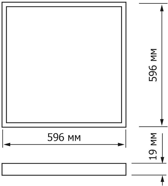 Светильник светодиодный SVET ДПО 10-4х8-002 36Вт 6500К призма SV0117-0002 - фотография № 7