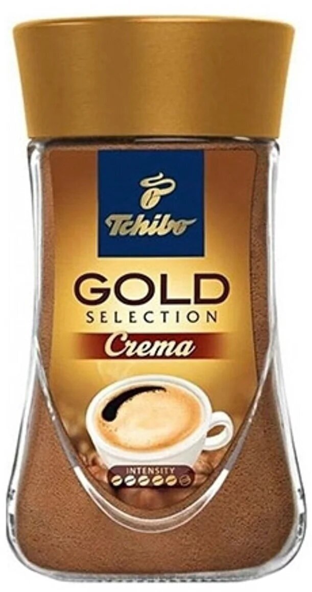 Кофе растворимый Tchibo Gold Selection Crema 180 г (76775) - фотография № 4