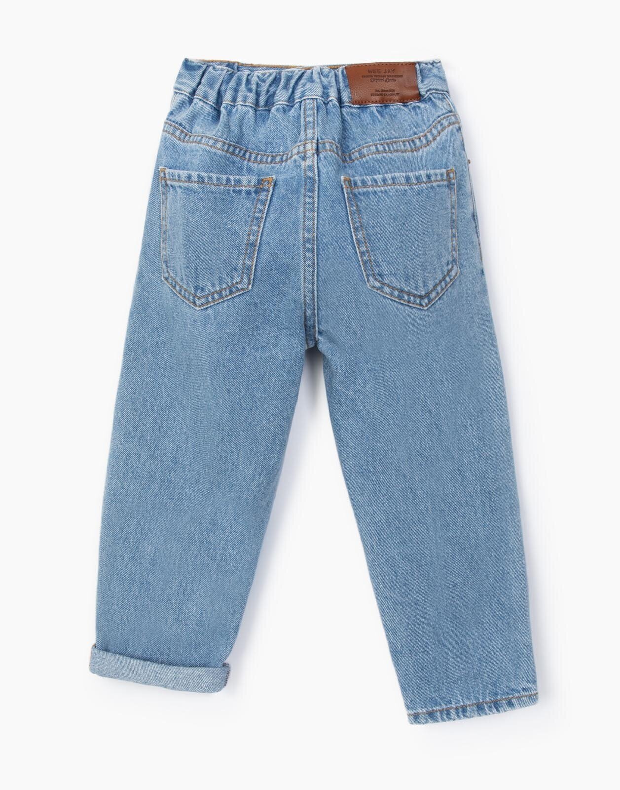 Джинсы Gloria Jeans для мальчиков, размер 104, синий - фотография № 2