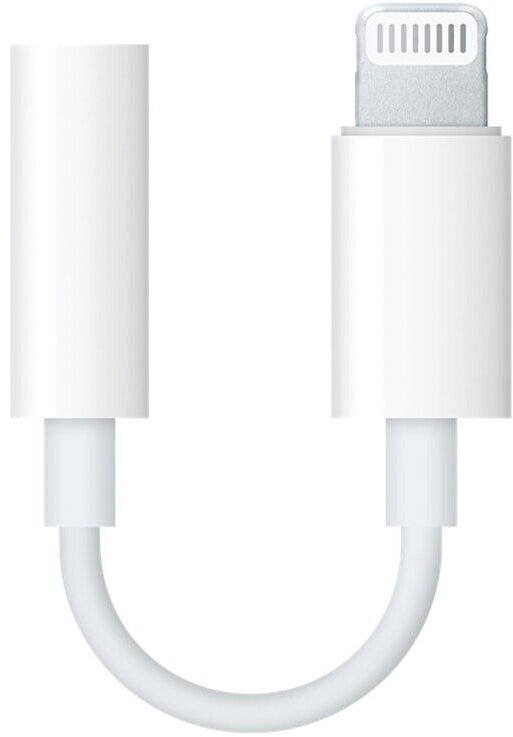 Переходник Apple Lightning to 3.5 mm Headphone Jack Adapter (MMX62ZM/A)