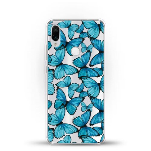 фото Силиконовый чехол бабочки на xiaomi redmi note 7 andy & paul