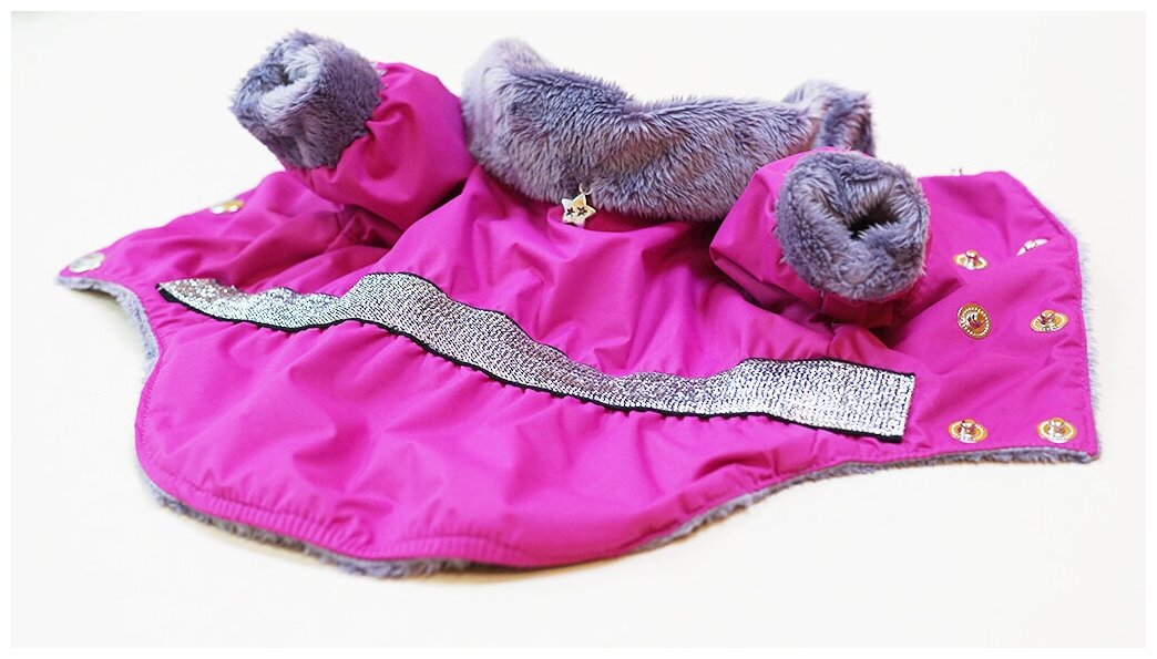 Куртка для собак розовая - фотография № 4
