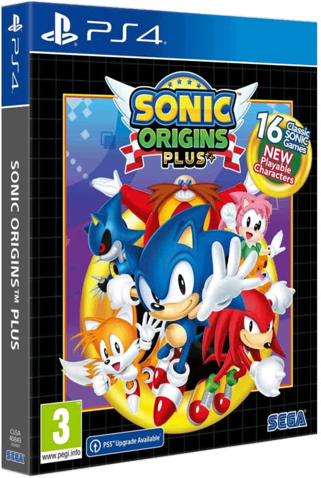 Sonic Origins Plus (PS4/PS5) русские субтитры