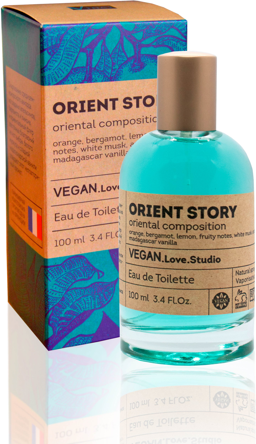 Туалетная вода женская Vegan Love Studio Orient Story, 100 мл