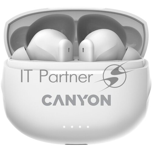 Беспроводные вкладыши наушники CANYON TWS-8, Bluetooth headset, with microphone наушники вкладыши беспроводные игровые bluetooth tomahawk x16