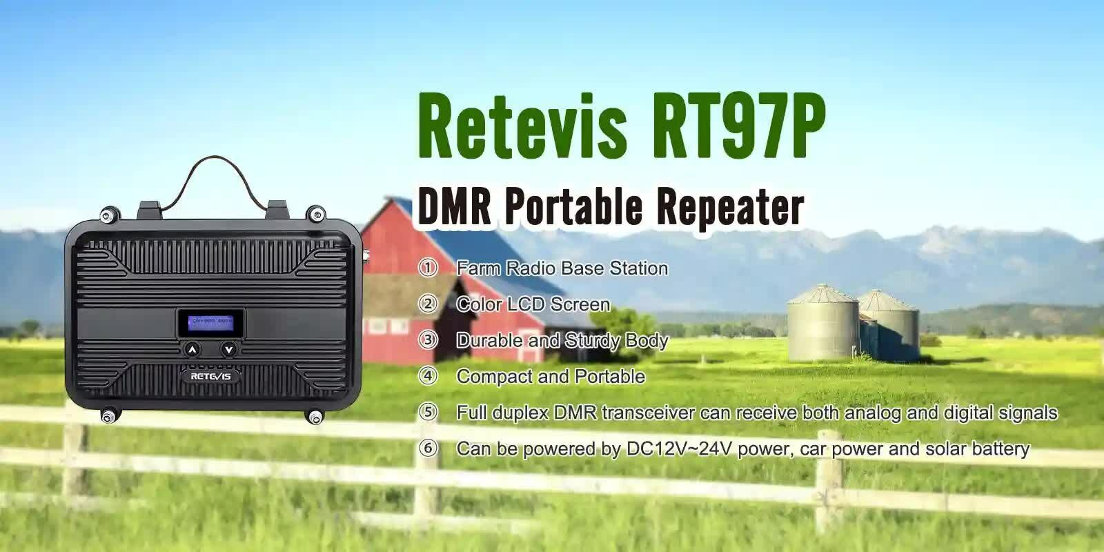 Ретранслятор Retevis RT97P 10Вт