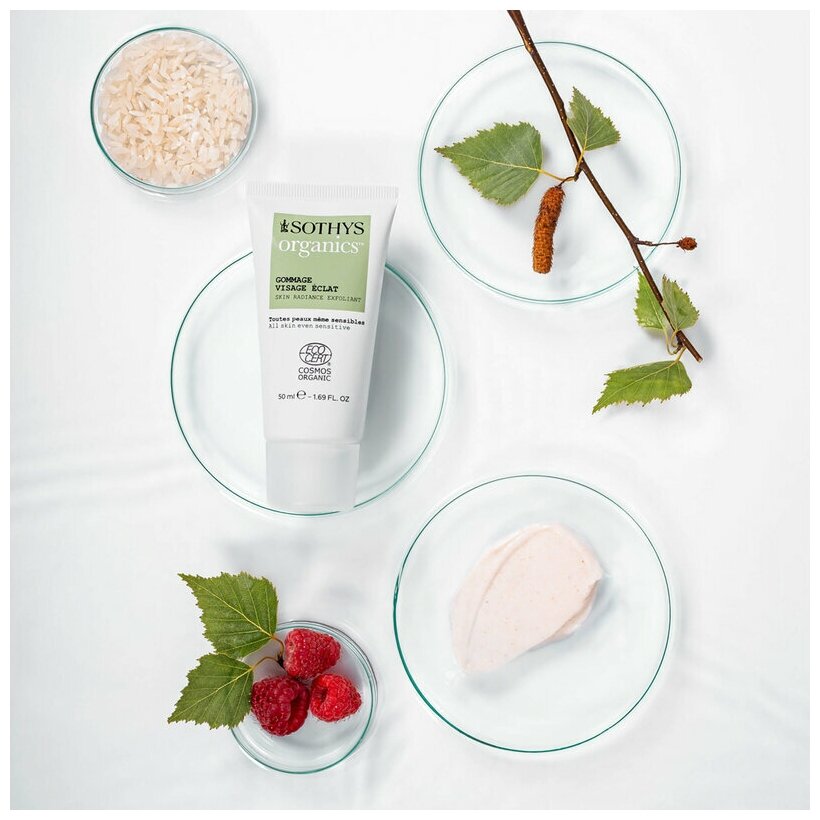 Sothys, Скраб для лица придающий коже естественное сияние Radiant face scrub, 50 мл.