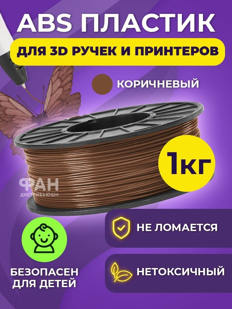 Пластик в катушке ABS,1.75 мм, 1 кг