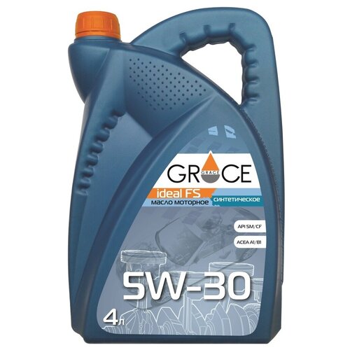 фото Синтетическое моторное масло grace lubricants ideal fs 5w-30, 4 л