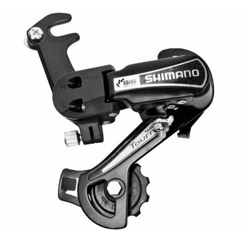 Переключатель задний SHIMANO TOURNEY RD-TY21B 6 ск, крепление на ось, SS, 65 мм (ARDTY21BSSBS)