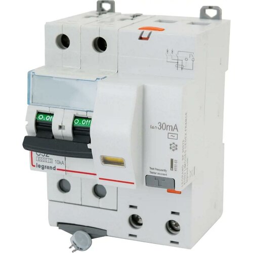 Дифференциальный автомат Legrand DX3 АВДТ 2P C32 А 30 мА 6 кА АС 411161