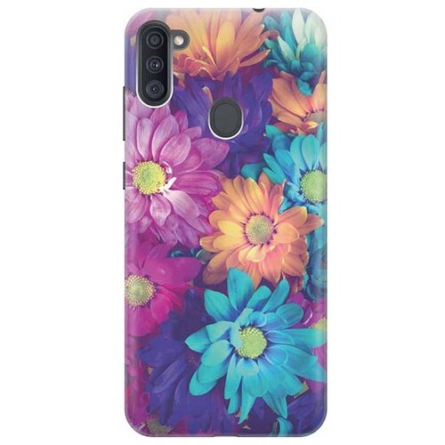 фото Ультратонкий силиконовый чехол-накладка для samsung galaxy a11 / m11 с принтом gosso