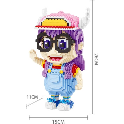 Конструктор 3D из миниблоков Balody LP Мультик-Аниме Доктор Сламп Arale 2750 элементов - BA200532