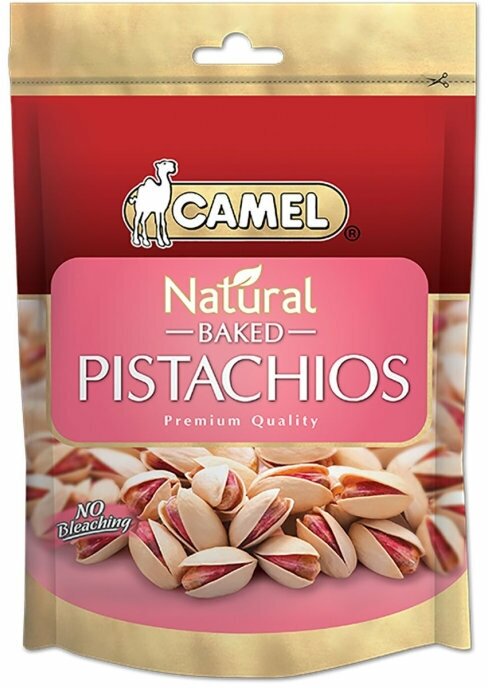 Печеные фисташки подсоленные Natural Pistachios Camel 400 г - фото №6