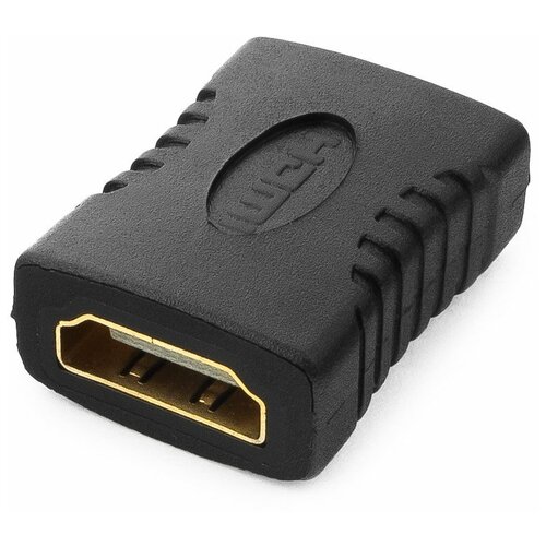 Переходник Cablexpert HDMI-HDMI, 19F/19F, пакет, золотые разъемы A-HDMI-FF 16206273 переходник gembird hdmi microhdmi a hdmi fd 19f 19m золотые разъемы пакет