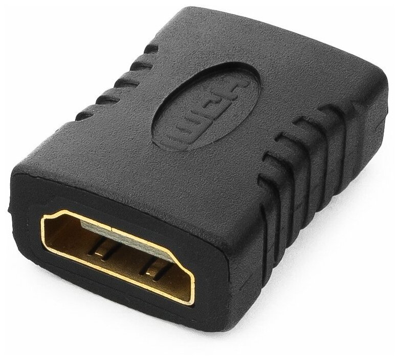 Переходник Cablexpert HDMI-HDMI 19F/19F пакет золотые разъемы A-HDMI-FF 16206273