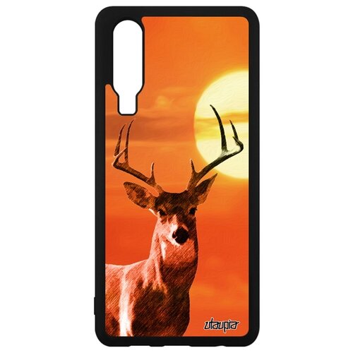 фото Чехол на смартфон huawei p30, "олень" лось дичь utaupia