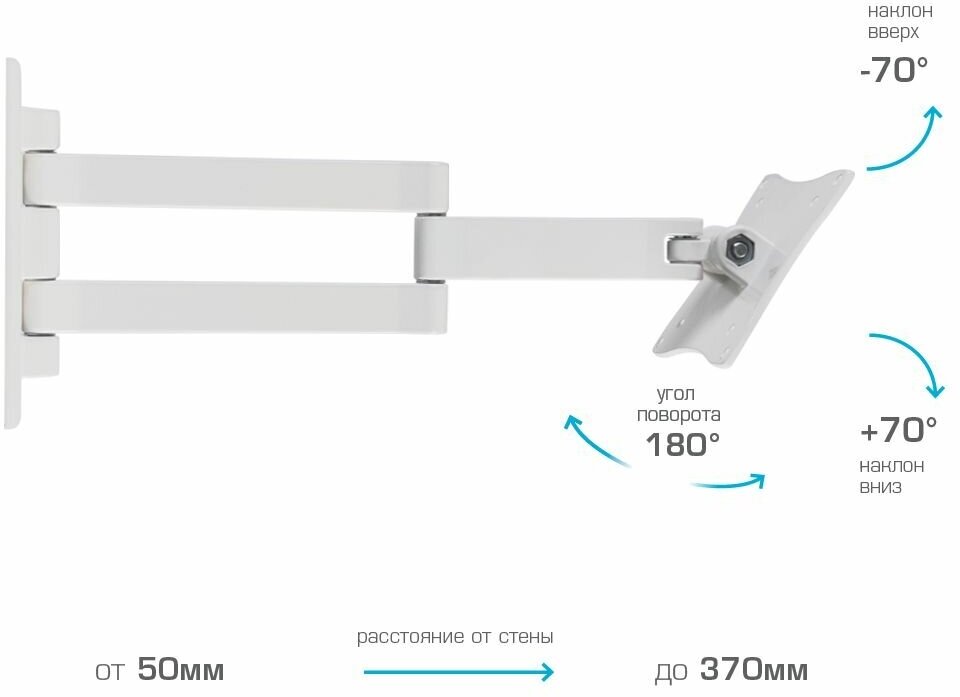 Кронейн на стену Arm Media LCD-7101