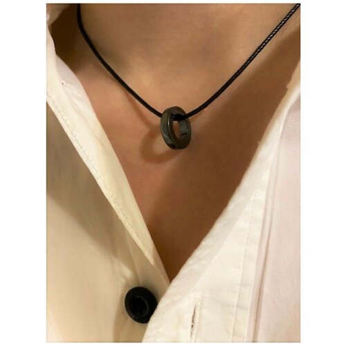 Чокер, металл, длина 43 см., серебряный