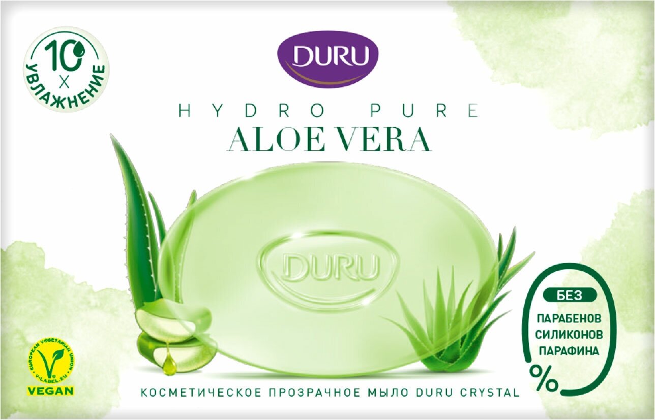 Мыло туалетное Duru Hydro Pure Aloe Vera