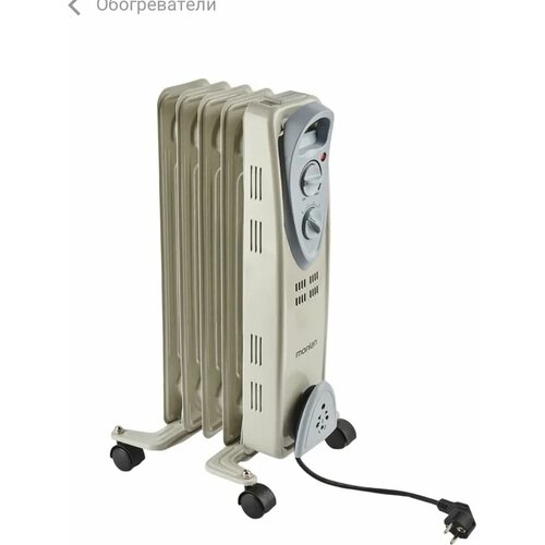 Обогреватель масляный Monlan MS-10 U с механическим термостатом 1000 Вт 495700₽