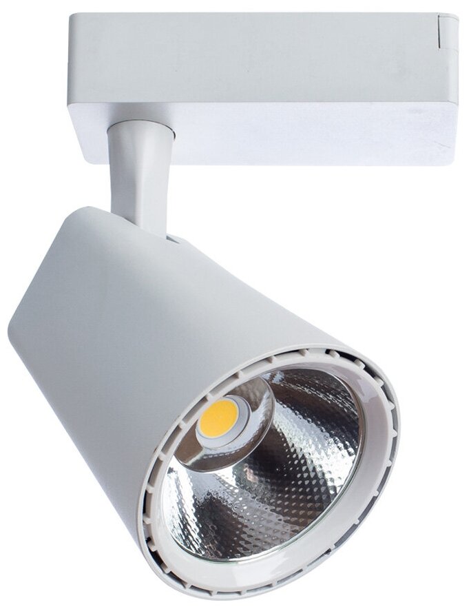 Трековый светильник-спот Arte Lamp A1820PL-1WH, кол-во ламп: 1 шт, цвет плафона: белый