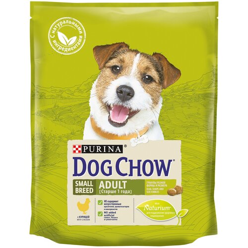 Сухой корм Purina Dog Chow для взрослых собак мелких пород, курица 2,5 кг