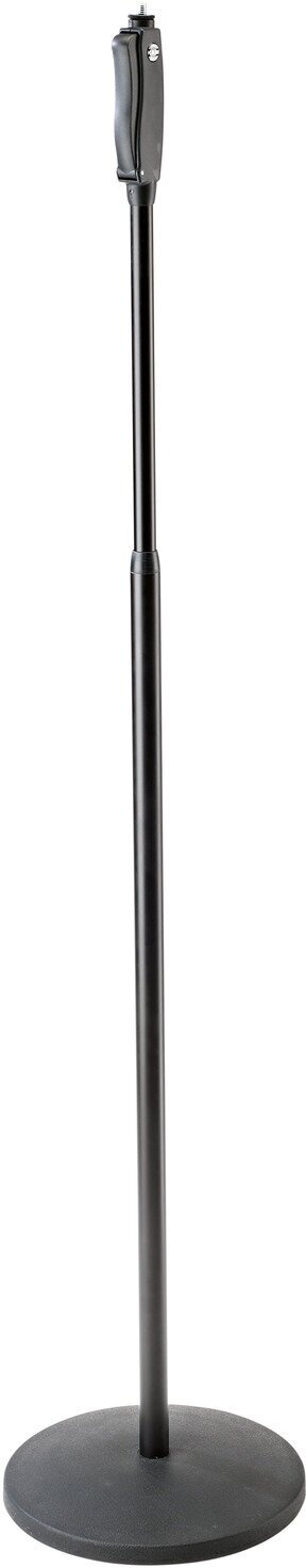 K&M 26250-300-55 Perfomance микрофонная стойка, быстрая регулировка высоты, в 1,055-1,750 мм, круглое основание, алюминий, чёрн.