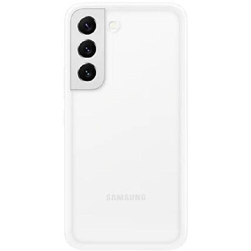 чехол клип кейс samsung frame cover для samsung galaxy s22 темно синий прозрачный [ef ms906cnegru] Чехол SAMSUNG EF-MS901CWEGRU (FrCoverS901бел) (EF-MS901CWEGRU)