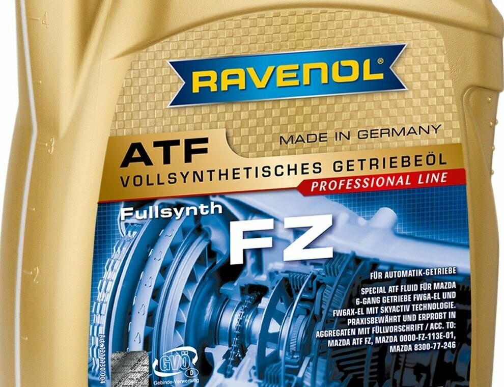 Масло трансмиссионное RAVENOL ATF FZ 85