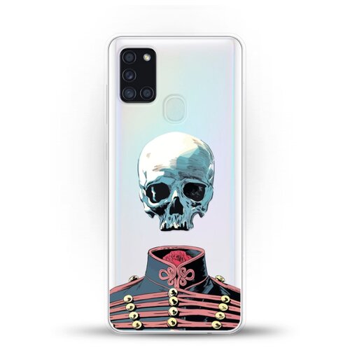 фото Силиконовый чехол череп на samsung galaxy a21s andy & paul