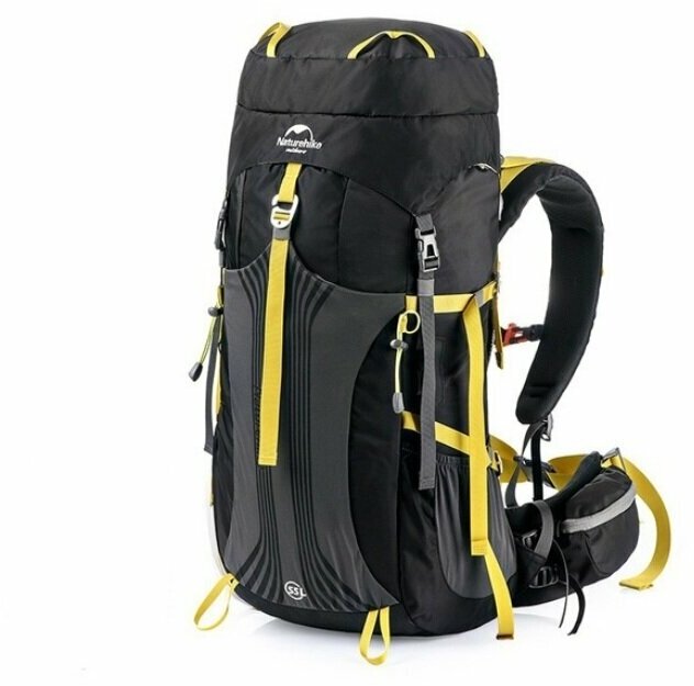 Рюкзак Naturehike NH16Y020-Q 55L, черный, 6927595787915