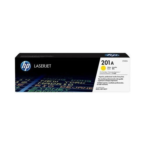 Картридж лазерный HP 201A CF402A желтый оригинальный, 489840