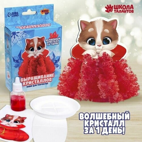 Набор для творчества Лучистые кристаллы Котёнок 517₽