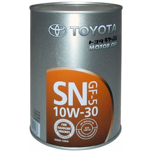 фото Минеральное моторное масло toyota sn 10w-30, 1 л