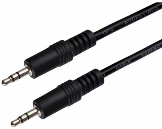 Кабель PERFEO Jack 3.5 mm вилка - Jack 3.5 mm вилка, 1.5 мeters (J2102)