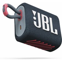 Bluetooth-колонка JBL Go 3, синяя / розовая